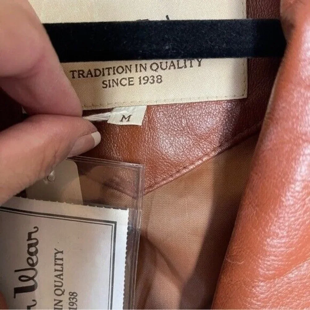 Vintage Pioneer Wear Women’s Western genuine leather jacket size Medium - Picture 9 of 12